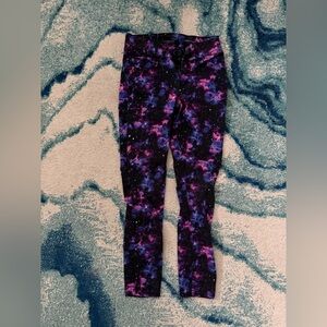 Blackheart Cosmic Kids Leggings - Pink, Purple, Black